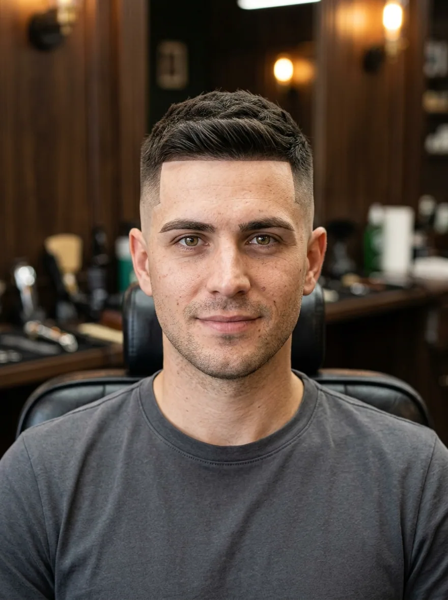 Julian na zijn skin fade